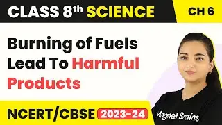 Burning of Fuels Lead to Harmful Products - Combustion and Flame | Class 8 Science Chapter 6