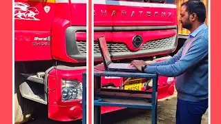 BHARAT BENZ BS6 5528 TT  How to REGENERATION.by multi-brand scanner.