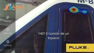 Demostraci&oacute;n en vivo: Baliza de sonido Fluke + C&aacute;mara ac&uacute;stica i915 en acci&oacute;n