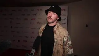 Tom Scott backstage at the 2019 NZ Music Awards