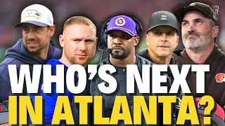 Atlanta Falcons Top Coaching Candidates Kubiak, LaFleur, Harbaugh, Tomlin #falcons #nfl