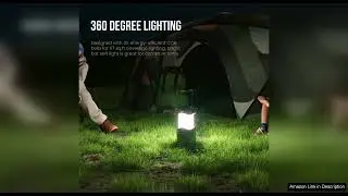 Lichamp 4 Pack LED Camping Lanterns, Battery Powered Camping Lights COB Super Review