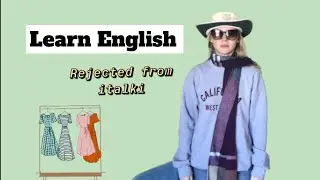 Learn English organising my wardrobe | Comprehensible input with Native |