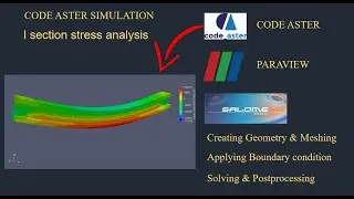 I section Static stress analysis using code aster|salome meca tutorials-74