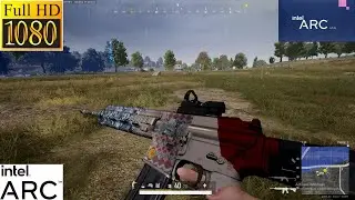 PUBG GUNNIR INTEL ARC 770 Photon 16G Ultra Graphics | Erangel Gameplay || 1080p Gameplay