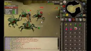 Runescape Oldschool slayer task Kalphite nieve slayer cave 20-3-2017 23:27