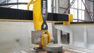 5axis bridge cutting saw with CUTCAM system