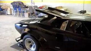 Lamborghini countach replica automated doors and hatches