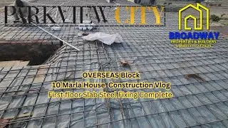 Park View City Lahore|10 marla house construction vlog|Overseas Block|