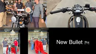 Bought New Bullet 2025 Model 🔥❤️ Standard Bullet 💥 #trending #vlog #trendingvideo #royalenfield