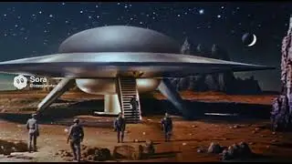 antigravity spaceship landing mars 45