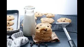Soft Allergy-friendly Chocolate Chip Cookies (Gluten, dairy, egg, & nut free)