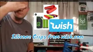 MTB grips from Wish.com - install and review - silicone mountain bike grips - cheap upgrades
