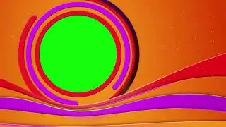 PINK-RED Circle Design Slideshow-Presentation Green Screen Template | FREE TO USE | iforEdits