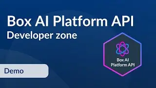 Box AI Platform API - Developer zone