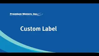Premium Waters, Inc.: Custom Label Bottled Water
