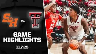 Sam Houston vs. #10 Texas Tech Game Highlights | 2025-26 Big 12 Men&rsquo;s Basketball
