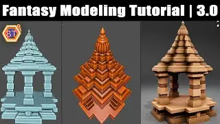 Blender Fantasy Modeling Tutorial | 3.0