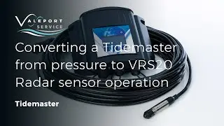 Valeport Service - Converting a Tidemaster from pressure to VRS20 Radar operation