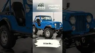 🔥 1976 Jeep CJ5 V8 &ndash; Only 340 Miles! Classic Off-Road Beast for Sale! 🚙💨 #JeepsForSale