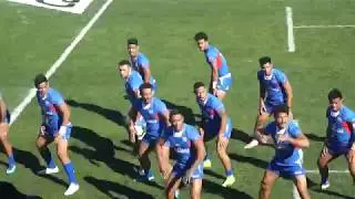 Manu Samoa Haka @ Sam Boyd Stadium