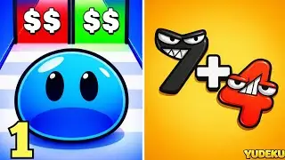 🟢🏃 Slime Run Race X Merge Number Run &ndash; Slippery Speed & Math Chaos! 😱🔥