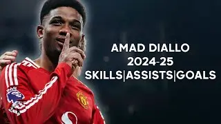 Amad Diallo 24/25 - Goals | Skills | Highlights | 𝐇𝐃