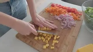 WEEK 9: Cheese & Crackers Salad with Cashew Ranch Dressing