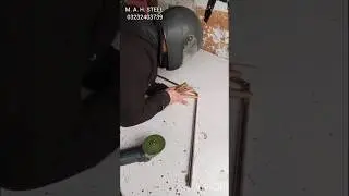 How to make stainless steel safety bike ride fitting #steel #works #shortvideo #viral