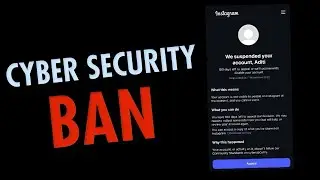 INSTAGRAM INSTANT BAN | CYBER SECURITY BAN | HOW IT&rsquo;S DETECTED |