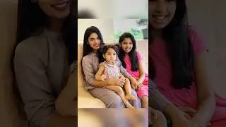 Mega daughter Sreeja konidela with her kids #chiranjeevi