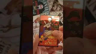 One Piece Gum and Sticker Unboxing #onepiece #gum #nicorobin #robin #drake #sticker #candy #unboxing
