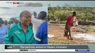 Limpopo Floods | Ramaphosa arrives in Giyani