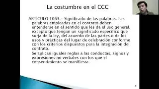 Fuentes del derecho - Costumbre - Jurisprudencia - Doctrina (2/2)
