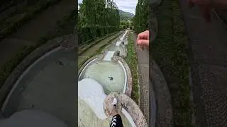 walk in the park 🤩 #badenbaden #parkour #freerunning #pov #gopro