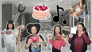 Девушки из школы Тернер испекли торт в честь достижения 2025 года! 🎂🏆🤯