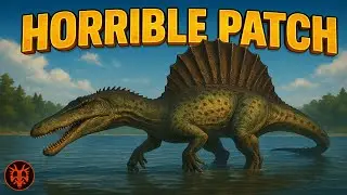 Epic Spino TLC But Worst Patch Notes To Date? (Solo Official Servers) | Path of Titans