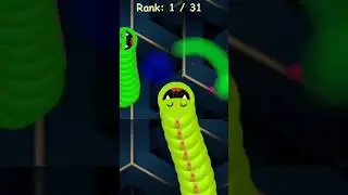 SnakeCreeping Slither playing 💯 Warek Top 1 Worms Games ✓ #WORMSZONE Snake Games