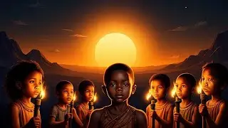 How the Children of the Sun Brought Back the Light | African Myth Story ☀️🌑✨