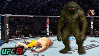 Брюс Ли против человекоподобного существа (EA Sports UFC 5)