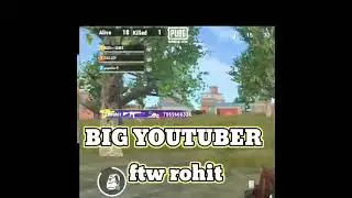 MY LOBBY BIG YOUTUBER #FTWROHIT #CONCERAR #FTW LOL #MY LOBBY IN FTW ROHIT