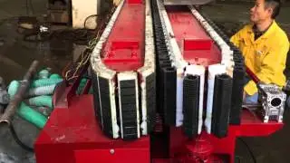 stone edging machine
