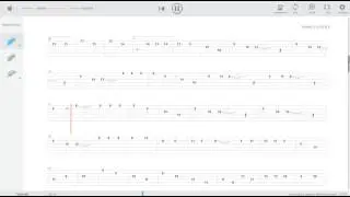 Toby Fox &mdash; Spider Dance guitar tab in browser