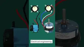 Air cooler motor and water pump connection #happyindependenceday #electricalengineering #youtube