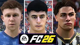 FC 26 ⚽ All 250+ Wonderkids with Real Faces (80+ Potential) | Career Mode 🔥 ✅