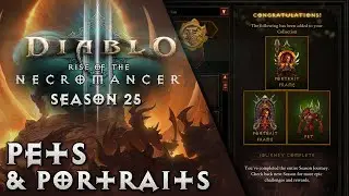 Diablo 3 Season 25 Guide - Pets & Portraits!