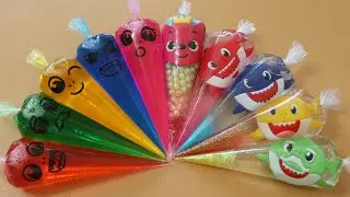 Making Slime with Piping Bags! Most Satisfying Slime Video★ASMR★#ASMR #PipingBags