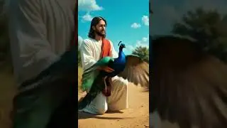 Jesus Touches a Bird &ndash; and It Flies Again🙌🙏🪶 #jesus #lord #love #angel #god #pope #birds