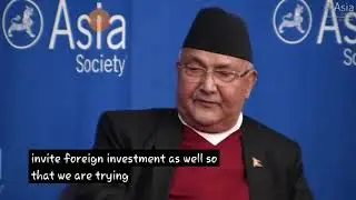 English interview of😍Nepali Pm #KPOLI.. we are with you in these issues.. Go Ahead