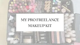WHAT'S IN MY MINIMALIST SOUTH ASIAN BRIDAL MAKEUP KIT | condensing my kit | Shahena Beauty